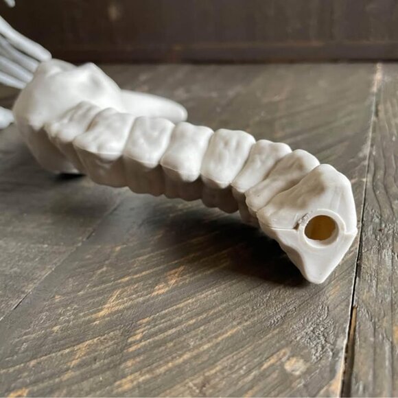 Skeleton Vulture Halloween Prop Scary Bird Raven Haunted Yard Outdoor Party Bone - Picture 8 of 8